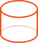 Geometric Cylinder Icon Geometric Cylinder Icon